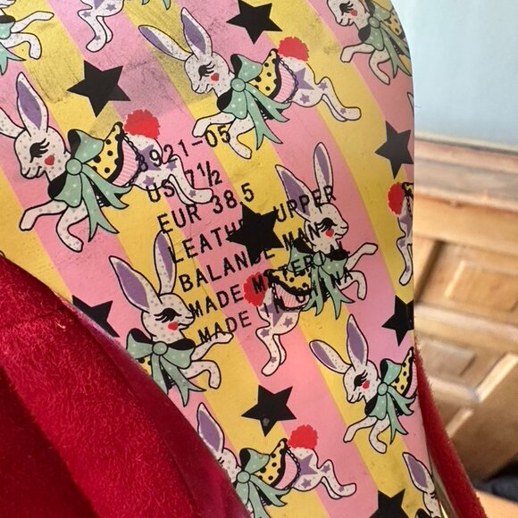 Red Anthropologie bowtie heels - size 7.5 - Picture 5 of 5